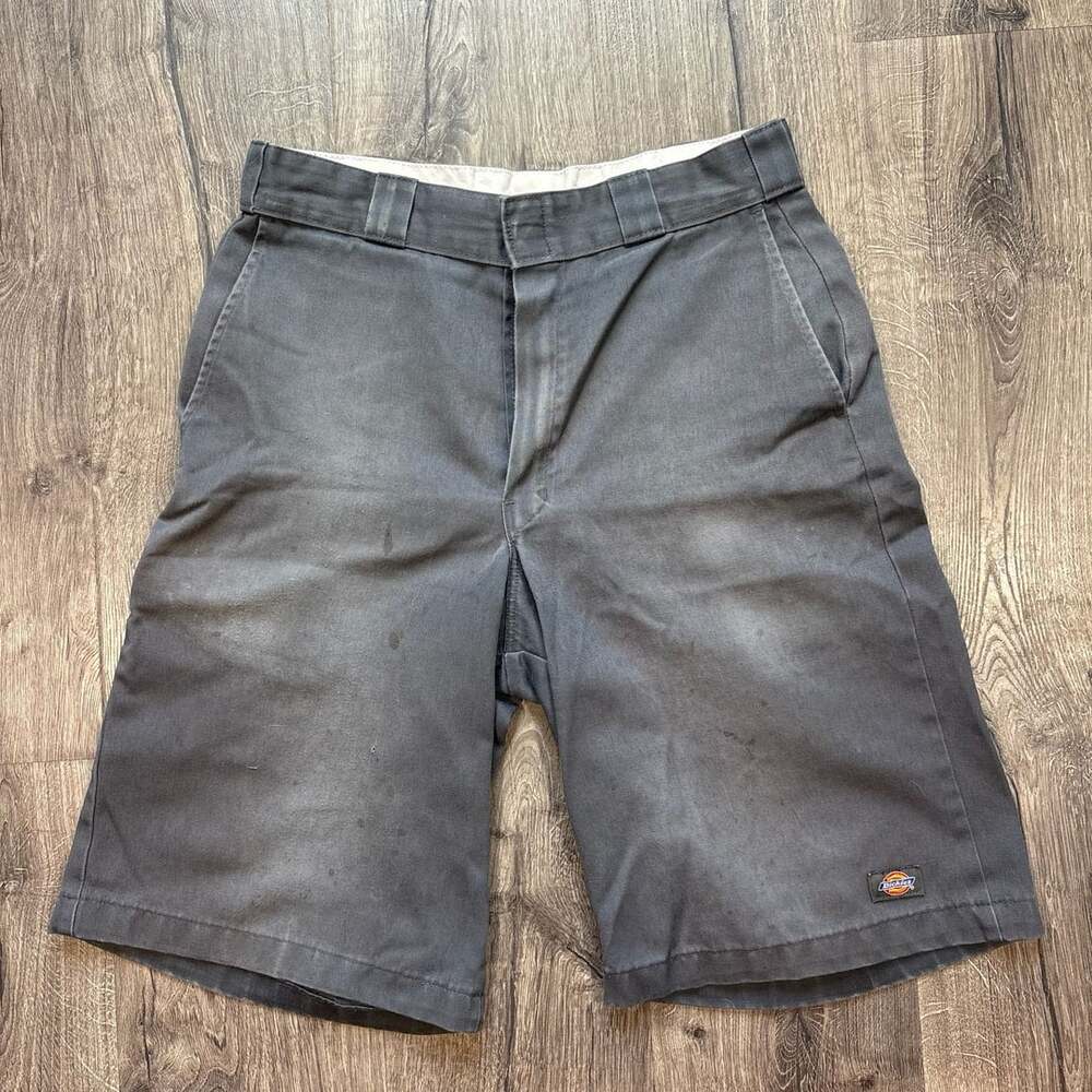Vintage Y2K Faded Thrashed Dickies Cotton Baggy Shorts